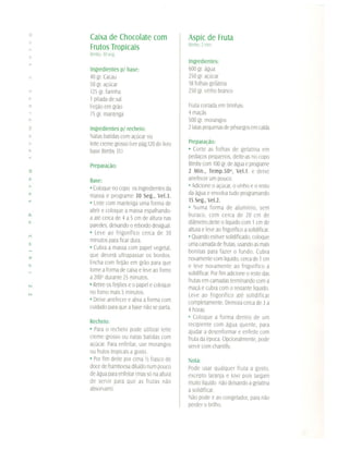 Culinária   bimby - doces e sobremesas