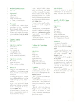 Culinária   bimby - doces e sobremesas