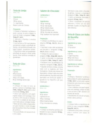 Culinária   bimby - doces e sobremesas