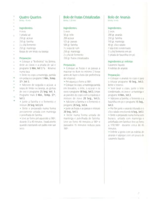 Culinária   bimby - doces e sobremesas