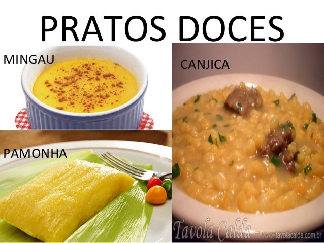 Resultado de imagem para nomes de comidas brasileiras