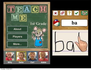 Thursday, 19 April 2012
 