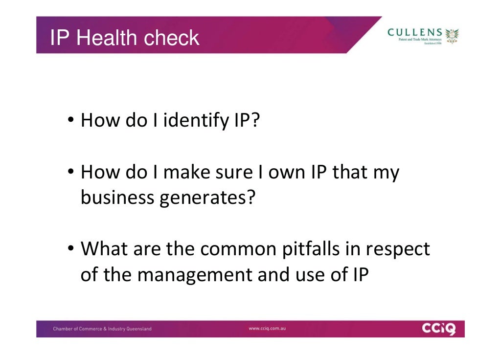 IP Health Check