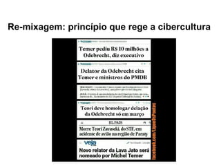 Re-mixagem: princípio que rege a cibercultura
 