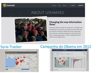 Syria Tracker Campanha do Obama em 2012
 