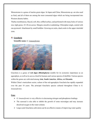 Cultivable coastal water species of Fishes, Crustaceans, Mollusks ...