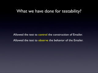 培育软件的可测试性