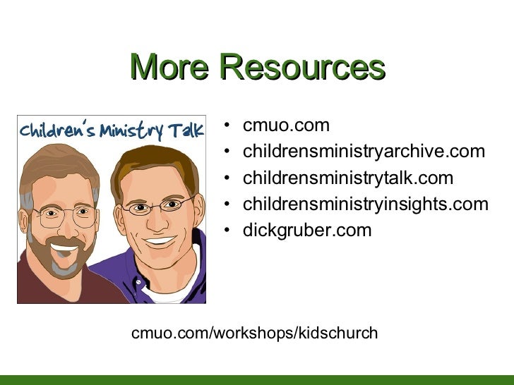 Cultivating a CuttingEdge Children's Church