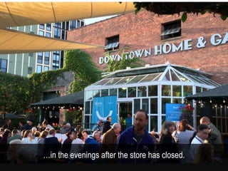 In 2012, they collaborated to animate the parking lot…
 