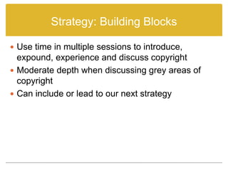 Cultivating Creators: Copyright in the Classroom