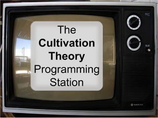 The Cultivation Theory Programming Station 