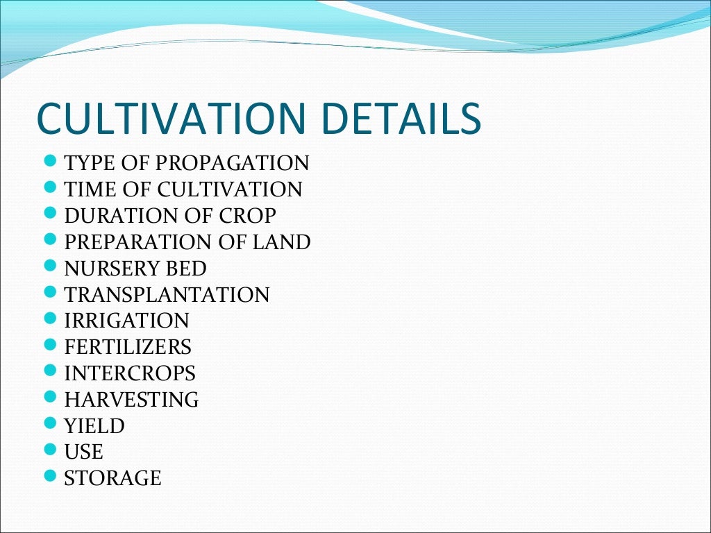 Cultivation Collection And Processing Of Crude Drugs