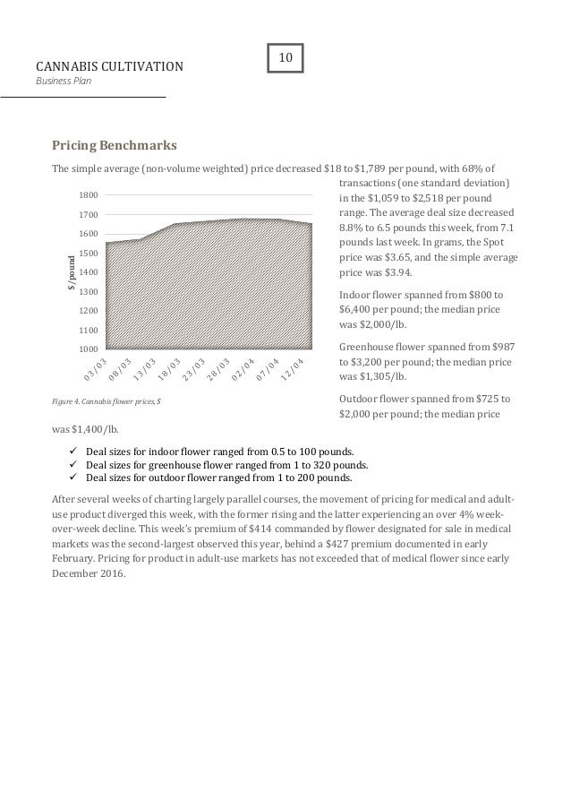 Cannabis Cultivation Business Plan Template