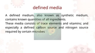 cultivation of bacteria (2).pptx required | PPTX