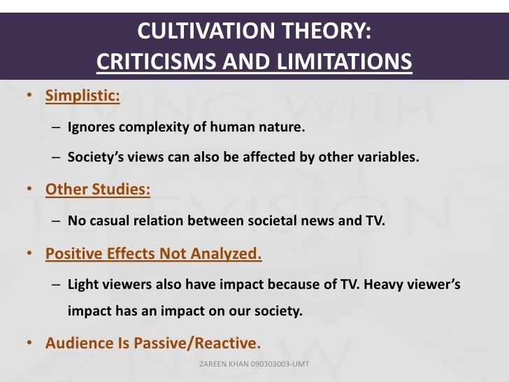 cultivation theory