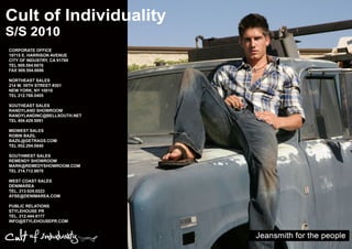 Cult Of Individuality Spring/Summer 2010 Lookbook