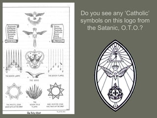 Do you see any ‘Catholic’
symbols on this logo from
the Satanic, O.T.O.?
 