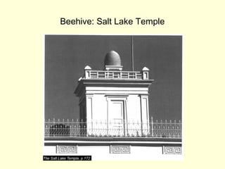 Beehive: Salt Lake Temple
 