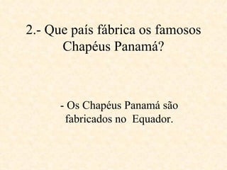 Teste de conhecimento