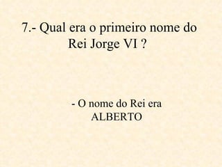 Teste de conhecimento