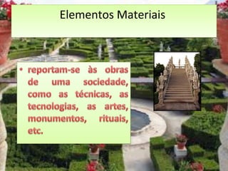 Elementos MateriaisElementos Materiais
 