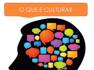 O QUE É CULTURA? 
 