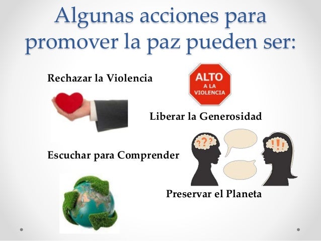 Cultura de la paz