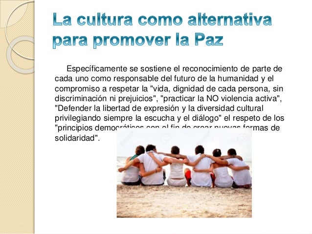 Cultura de Paz