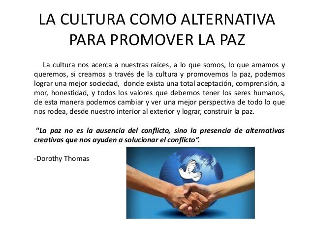 Cultura de paz