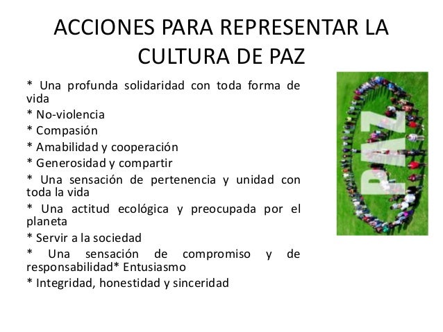Cultura de paz