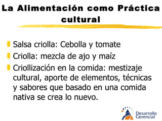 La Alimentación como Práctica cultural Arepa de huevo: Tunecino  Brick bil lham  Utiliza elementos que pueden reemplazar los originales hasta obtener algo satisfactorio, en la costa se le llamó empanada (origen español) apareció tras la llegada de inmigrantes árabes y sirios en 1902. La 1a. Generación cocinó  Brick bil lham,  la 2da. Cambio Nombre y origen (Empanada de huevo en Cartagena y Arepa de huevo en otros lugares). 