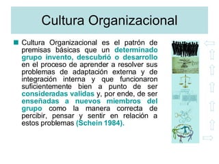 Cultura Organizacional ,[object Object]