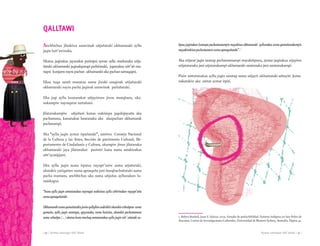 Aymar sarnaqat uñt’añani | 51 || 50 | Aymar sarnaqat uñt’añani
Anchhichax jilaskiwa sarawinak uñjañataki ukhamaraki ayllu
jaqin lurt’awinaka.
Ukatxa jaqinakax jayanakat purinipxi aymar ayllu markanaka uñja-
ñataki ukhamaraki jaqinakpampi parlañataki, jupanakax uñt’añ mu-
napxi kunjams nayra pachan ukhamaraki aka pachan sarnaqapxi.
Uksa tuqu sarañ munatax suma jiwaki uraqinak uñjañataki
ukhamaraki nayra pacha jaqinak sarawinak parlañataki.
Uka jaqi ayllu luratanakat uñjayistuw jiwas manqharu, uka-
nakampiw nayraqatar sartañani.
Jilatanakampiw uñjañani kunas wakisispa jaqukipayaña aka
pachamana, kunanakas luratanaka aka alaxpachan ukhamarak
pachatampi.
Aka “ayllu jaqin aymar irpañataki”, amtiwa Consejo Nacional
de la Cultura y las Artes, Sección de patrimonio Cultural, De-
partamento de Ciudadanía y Cultura, akampiw jiwas jilatanaka
ukhamaraki jaya jilatanakat puriniri kuna suma sarakinakas
uñt’ayasipjani.
Uka ayllu jaqin suma irpatax nayapt’aniw suma utjañataki,
ukatakix yatiqañaw suma apnaqaña jani ñanqhachañataki suma
pacha mamaru, anchhichax uka suma uñjañax ayllunakaw lu-
rasiskapxi.
“kuna ayllu jaqin amtatanakas nayraqat wakisiwa ayllu uthirinakan nayapt’aña
sumaapnaqañataki.
Ukhamarakisumaqamañatakixjaniwqullqikiwwakiskitiukatakixuthañpaw suma
qamaña, ayllu jaqin saratapa, ajayunaka, suma kusisita, ukatakix pachamamaw
suma uthañpa (...) ukatxa kuna machaq amtatanakas ayllu jaqin uñt`añataki sa-
QALLTAWI
ñpaw jaqinakan luratapa pachamamampix mayakiwa ukhamaraki ayllunakax suma qamañanakampix
mayakirakiwapachamamarusumaapnaqañataki”.1
Aka uñjatat jaqin saratap pachamamampi mayakiñpawa, aymar jaqinakax utjayiwa
uñjatatanaka jani utjatanakampi ukhamaraki saratanaka jani saratanakampi.
Pisiw amtatanakax ayllu jaqin saratap suma uñjayir ukhamaraki uñtayiri. Juma-
nakatakiw aka amtat aymar irpiri.
1. Robyn Bushell, Juan F. Salazar. 2009. Estudio de prefactibilidad. Turismo Indígena en San Pedro de
Atacama. Centro de Investigaciones Culturales, Universidad de Western Sydney, Australia. Página 42.
 