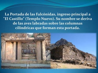 Vista del Templo Antiguo en Chavín de Huántar