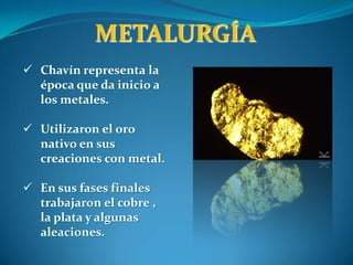 Decorada con incisiones  