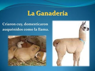 Utilizaron el oro nativo en sus creaciones con metal.  