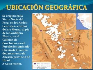 La identificó como la	Cultura Matriz del Perú.Años más tarde se descubrió que laCultura Caral es másantigua.CULTURAS PREINCASPERIODOFORMATIVOPrimerHorizonte(1,500 a 500 años a.C.)
