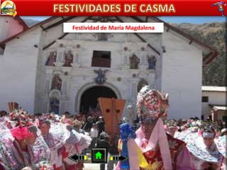 Festividad de María Magdalena
 