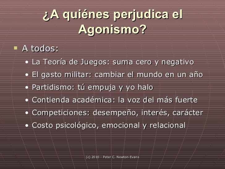 Cultura del agonismo