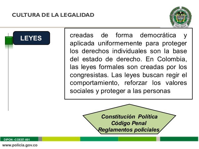 Cultura de la Legalidad