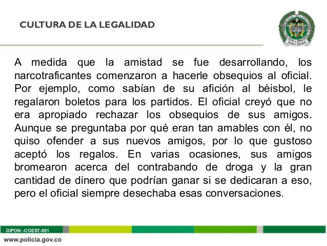 Cultura de la Legalidad