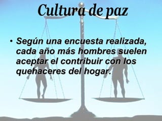 Según una encuesta realizada, cada año más hombres suelen aceptar el contribuir con los quehaceres del hogar.  