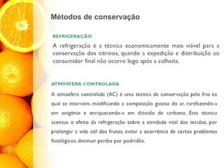 Métodos de conservação
 