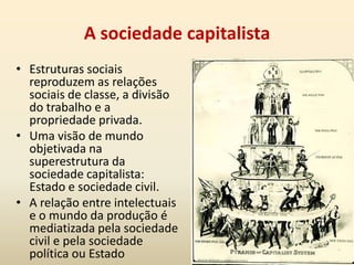 Marx e o materialismo dialéticoEm Teses sobre Feuerbach, de quem apreendeu e reformulou o materialismo, Marx afirma: “O principal defeito de todo materialismo até aqui (inclusive o de Feuerbach) é que o objeto, a realidade, o mundo sensível só são apreendidos sob a forma de objeto ou de intuição, mas não como atividade humana sensível, enquanto práxis, não de maneira não subjetiva.” (MARX, p.99)