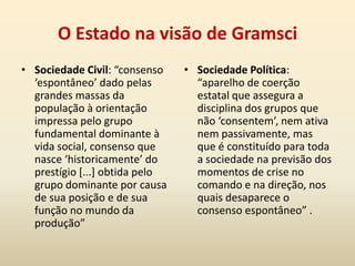 A influência de Marx na noção de cultura nas ciências sociaisImportante destacar que Marx não se deteve em um estudo específico sobre cultura, no entanto, pode-se definir a partir do pensamento de Marx “o conceito de cultura está no âmago da concepção de consciência como existência consciente: a consciência diretamente ligada a um estado de coisas existente e, também, condição para a possível transformação desse estado de coisas.” (OUTWAITE, p. 94)