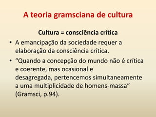 Hegemonia e subalternidade