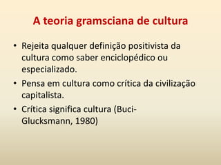 HegemoniaO termo “hegemonia” aparece em Lênin, pela primeira vez, num escrito de 1905. Diz ele: “Segundo o ponto de vista proletário, a hegemonia pertence a quem bate com maior energia, a quem se aproveita de toda ocasião para golpear o inimigo; pertence àquele a cujas palavras correspondem os fatos, é o líder ideológico da democracia, criticando-lhe qualquer inconsequência”. 