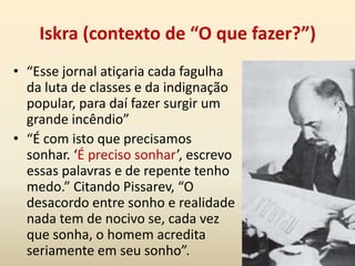 Um novo intelectual A produção do conhecimento deve estar comprometida com a construção de uma nova visão de mundo. O intelectual tem um papel importante no processo de constituição de uma sociedade emancipada. O primeiro passo é a crítica de si mesmo e do mundo como produto historicamente determinado.
