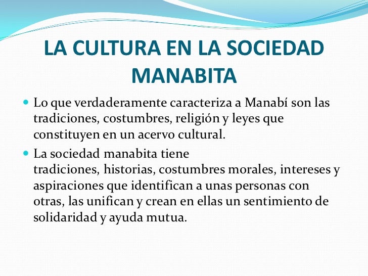 Cultura E Identidad Ecuatoriana