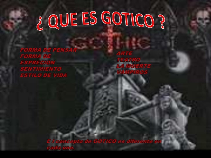 cultura gotica